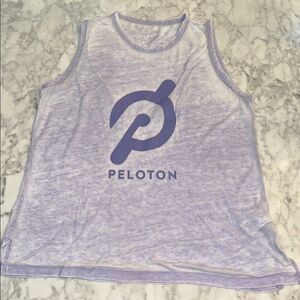 Peloton Purple Sleeveless Tank Top S